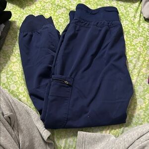 Grey's Anatomy Navy Blue Medical Scrub Jogger Pants